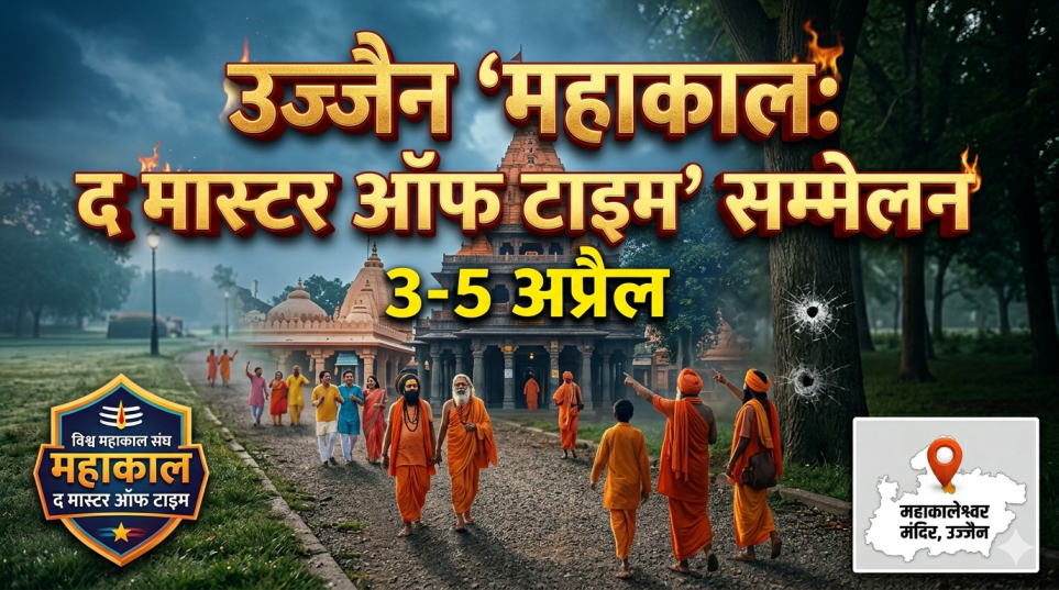 उज्जैन ‘महाकाल: द मास्टर ऑफ टाइम’ सम्मेलन 3-5 अप्रैल